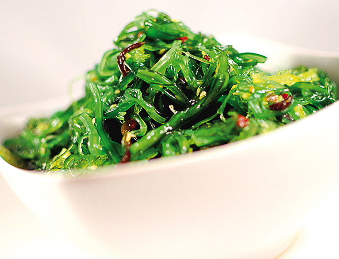 Algen Salat (vegetarisch)