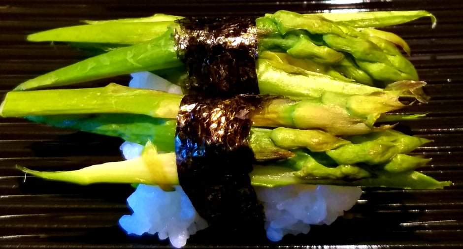 Mini Spargel Nigiri